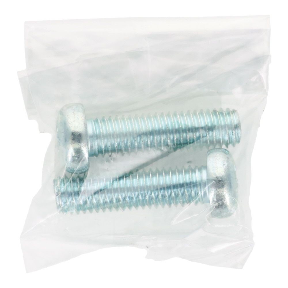 小ねじ　なべ　ユニクロ　Ｍ８&times;３０ｍｍ　２本入, シルバー, M8&times;30mm