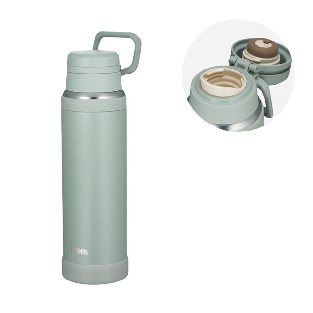 サーモス　真空断熱ケータイマグ ＪＯＹー１０００ ＡＳＧ, アッシュグリーン, 1.0L