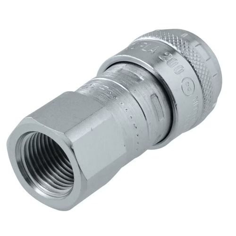 日東工器 ハイカプラ ソケット 200-30SF, シルバー, 200-30SF