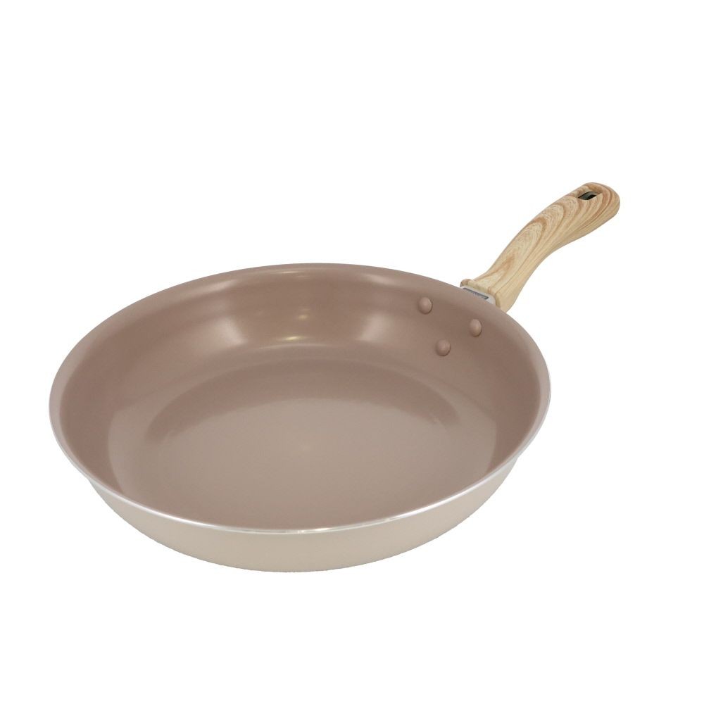 ウィザ WIZ'A　めちゃ滑！スピンコートＩＨフライパン, ベージュ(20), 20cm