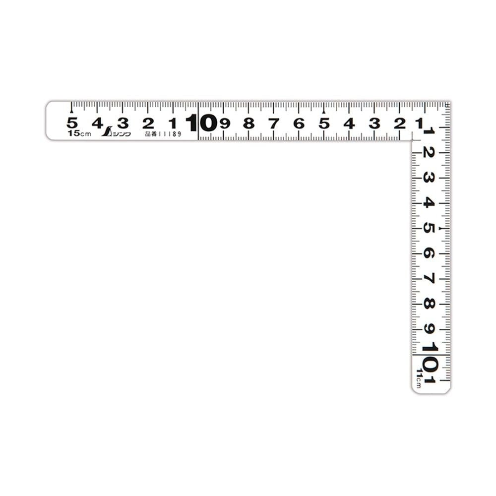 曲尺平ぴた ホワイト15&times;11cm 表裏同目, ホワイト, 15&times;11cm