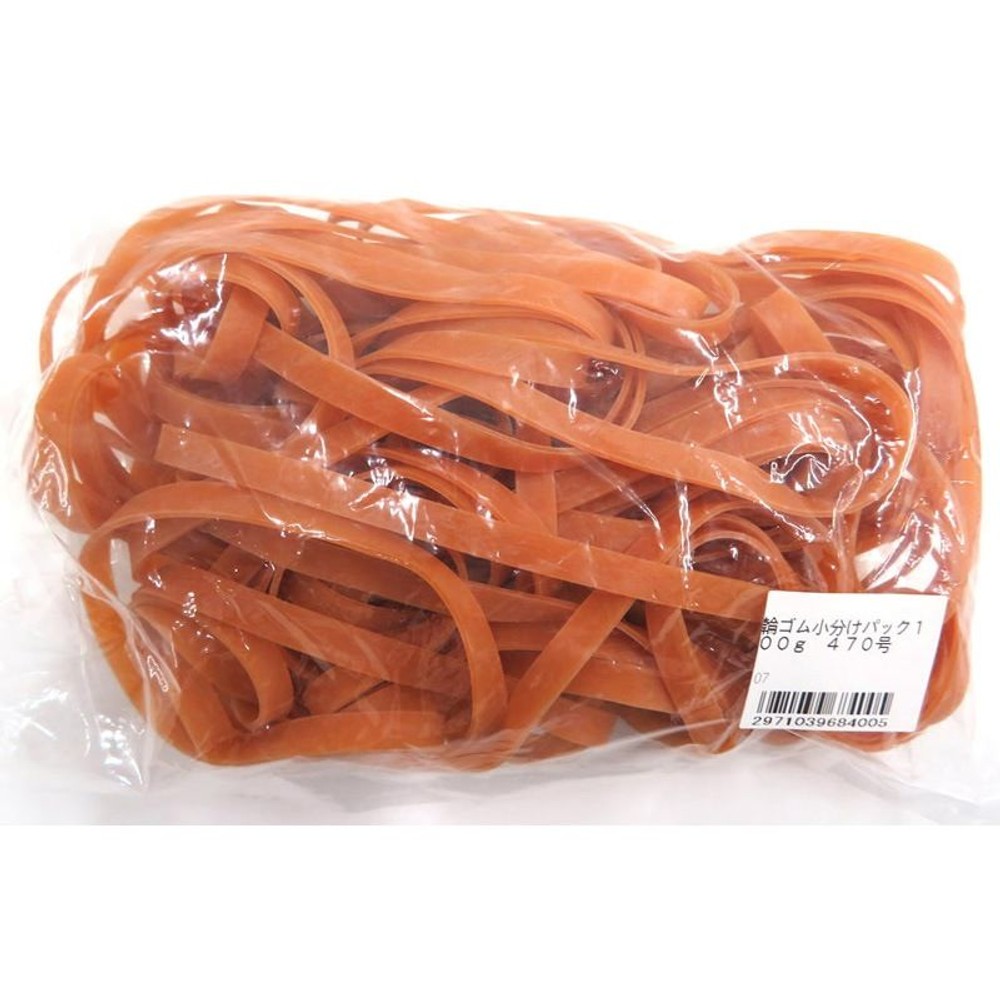 輪ゴム　小分けパック　１００ｇ, アメ（200）, 200号