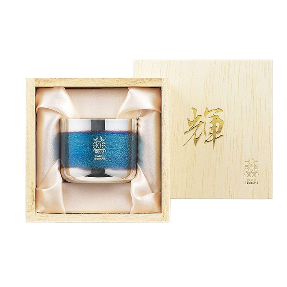 タマハシ　輝　純銅ぐい呑み　銀古美, 輝, 90ml