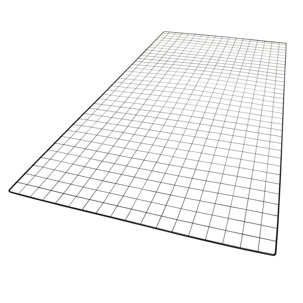 メッシュパネル ９００ｍｍ幅 黒, 黒(1200), 長さ1200mm