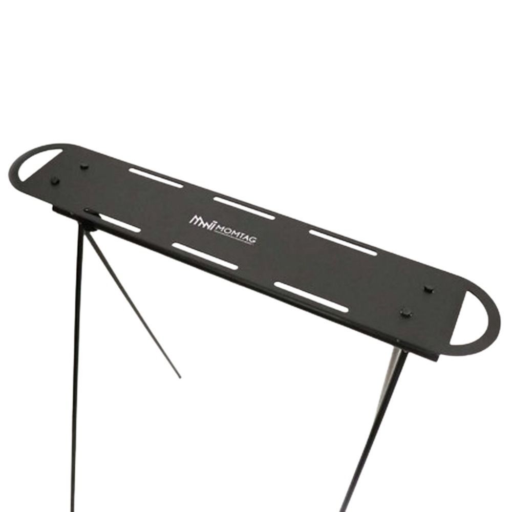 MOMTAG アウトドア用天板付ハンギングラック　HDL-0517, ブラック, -