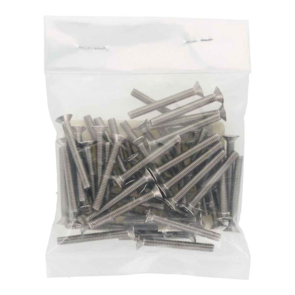 ＯＨＳＡＴＯ　ステンレス　小ねじ　皿　Ｍ３&times;２５　５０入, ステンレス, 50個入り