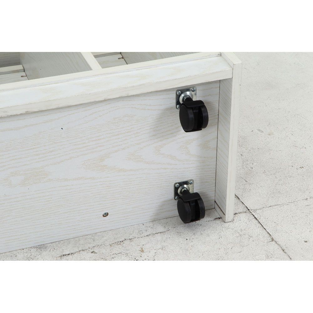 不二貿易 キッズブックラック　オークＷＨ【メーカー直送・代引不可】, ホワイト, 幅865mm×奥行298mm×高さ600mm