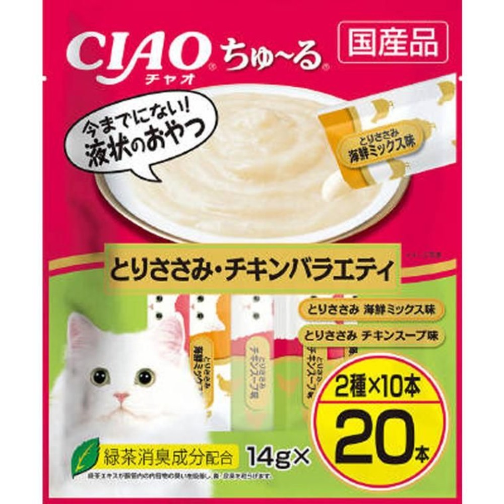 いなば　チャオちゅーる　とり笹身チキンＶ　14ｇ×20本, その他カラー１, その他サイズ１