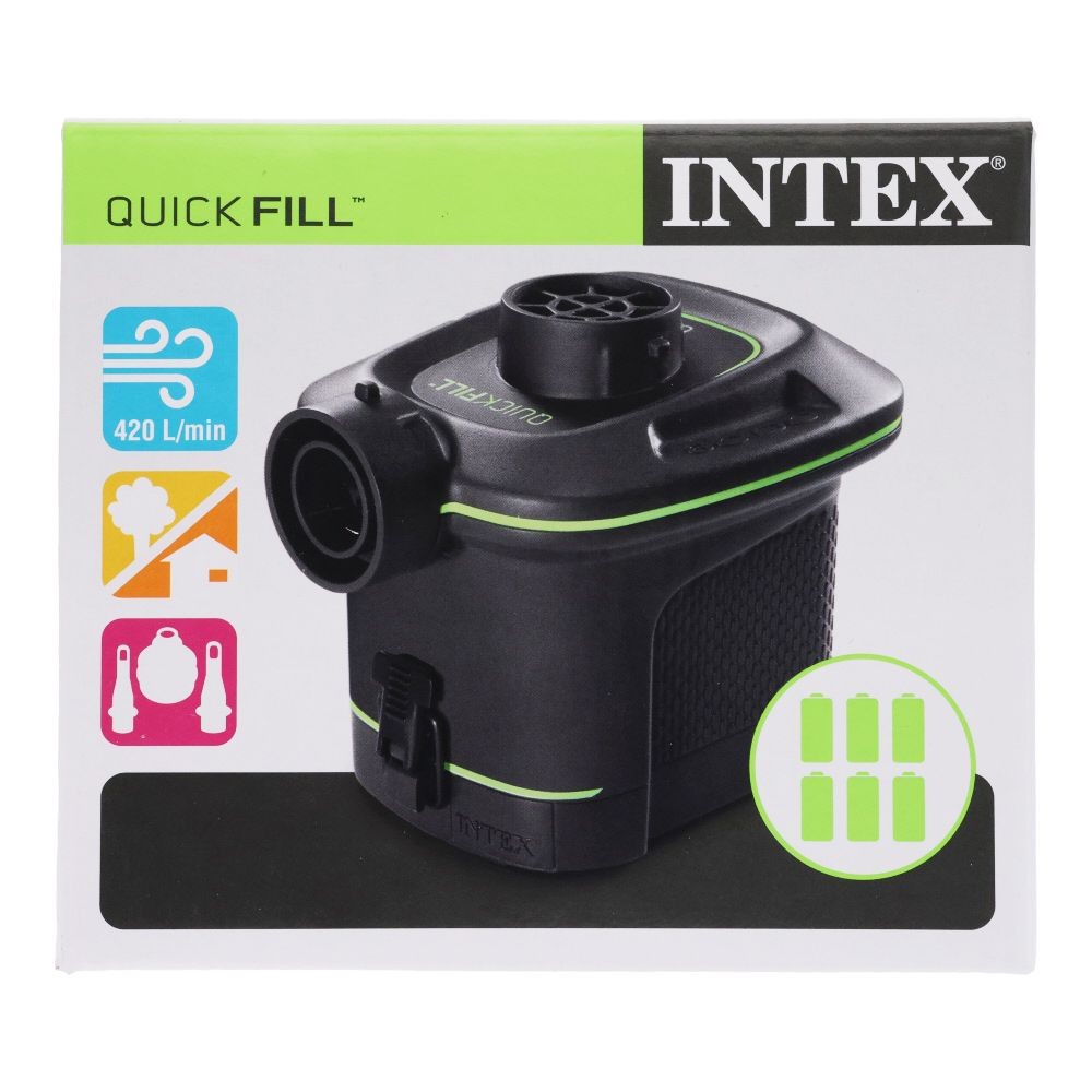 ＩＮＴＥＸ（インテックス） バッテリーポンプＵー６６６３８, ブラック, U-66638