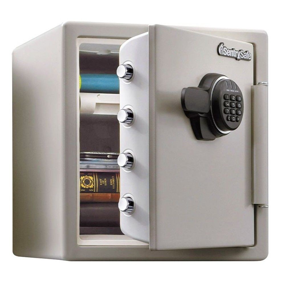 【開梱・設置費込】セントリー耐火金庫  JF123ET テンキー式 1時間耐火 33.6L【メーカー直送・代引不可】, タブグレー, 33.6L