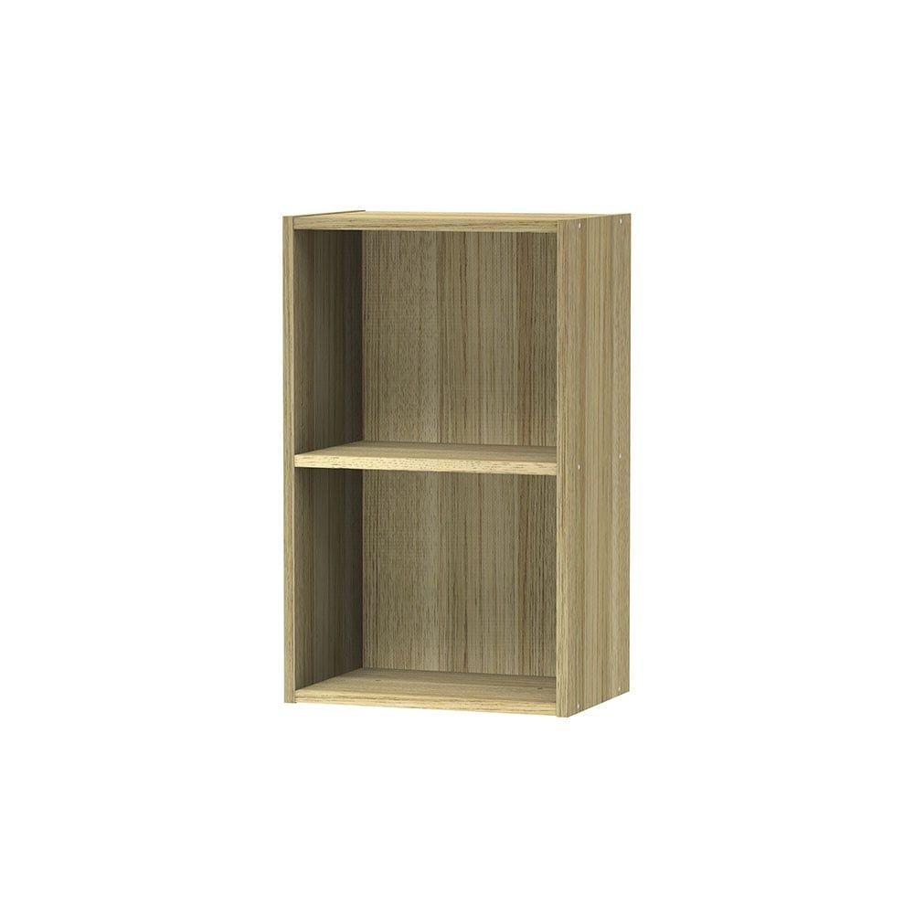 上下連結できるボックス　スタックＡ4, ブラウン, 2段