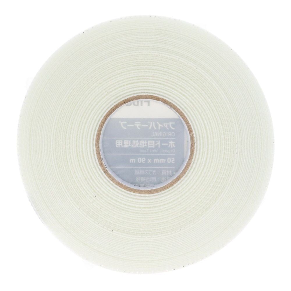 ファイバーテープ 50mmx90mx0．15mm, ホワイト, 50mm&times;90m