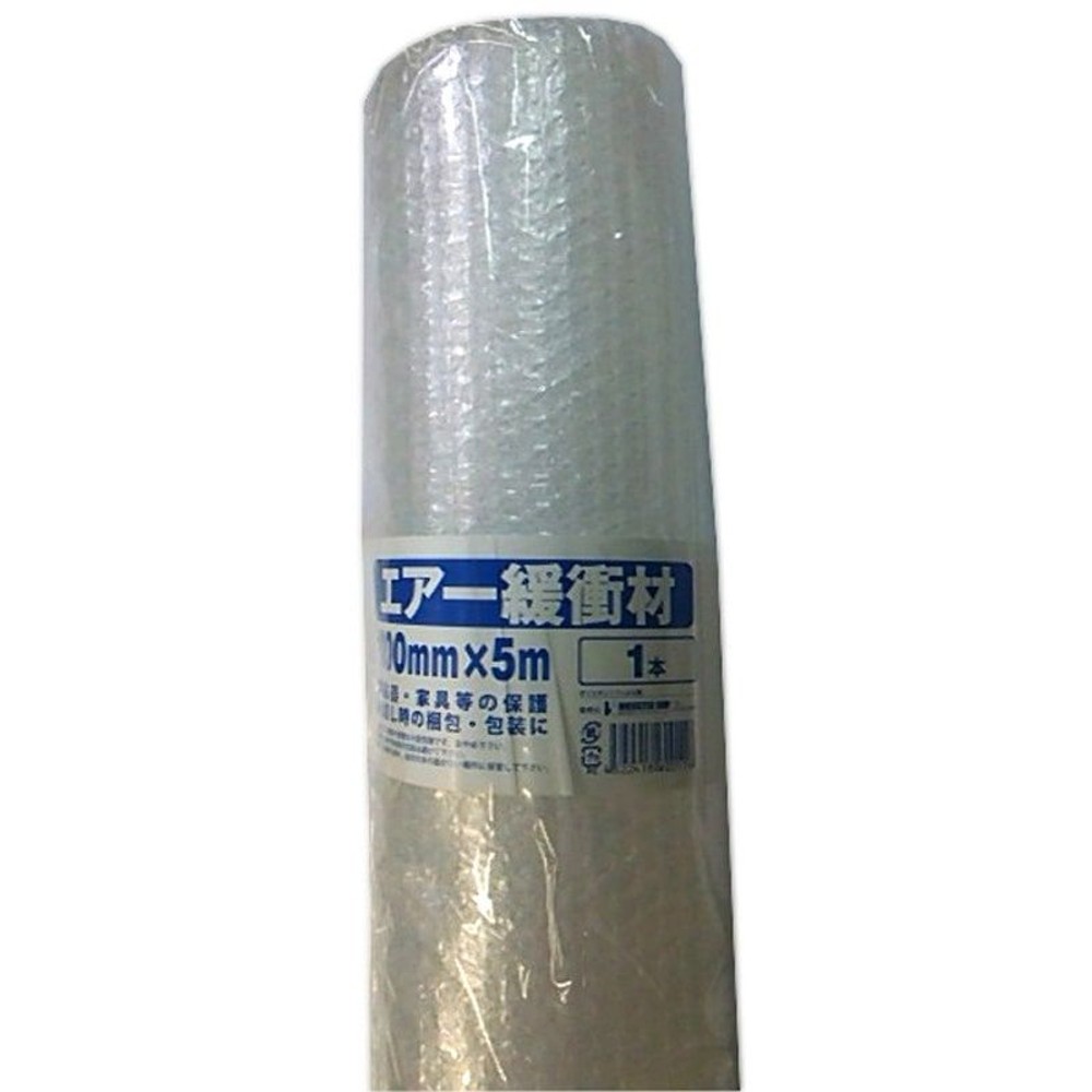エアー緩衝材　1000ｍｍｘ5ｍ, クリア, 5m