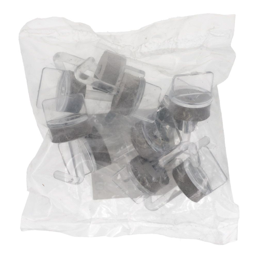 ワンタッチ ポリカ製フック ２５ミリ　１０個, クリア, 10個