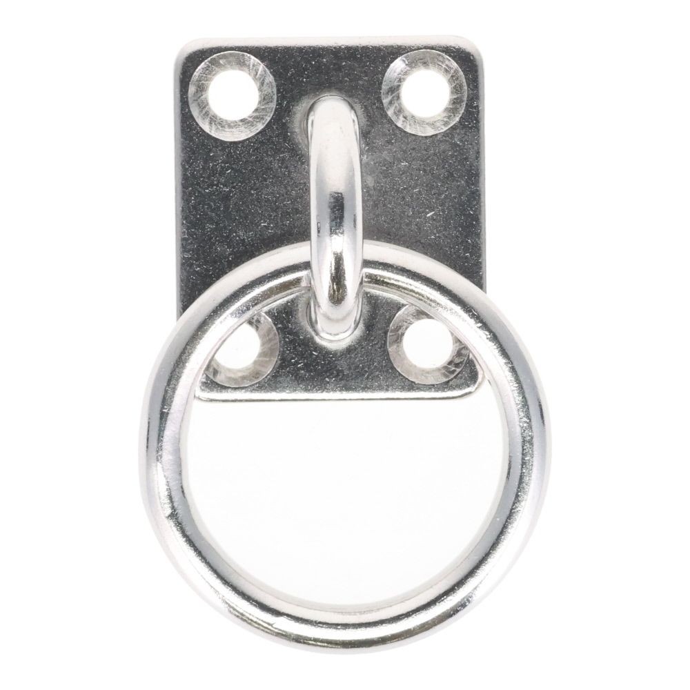 ステンレスアイプレート　丸カン５&times;３５, アイプレート , 5&times;35mm