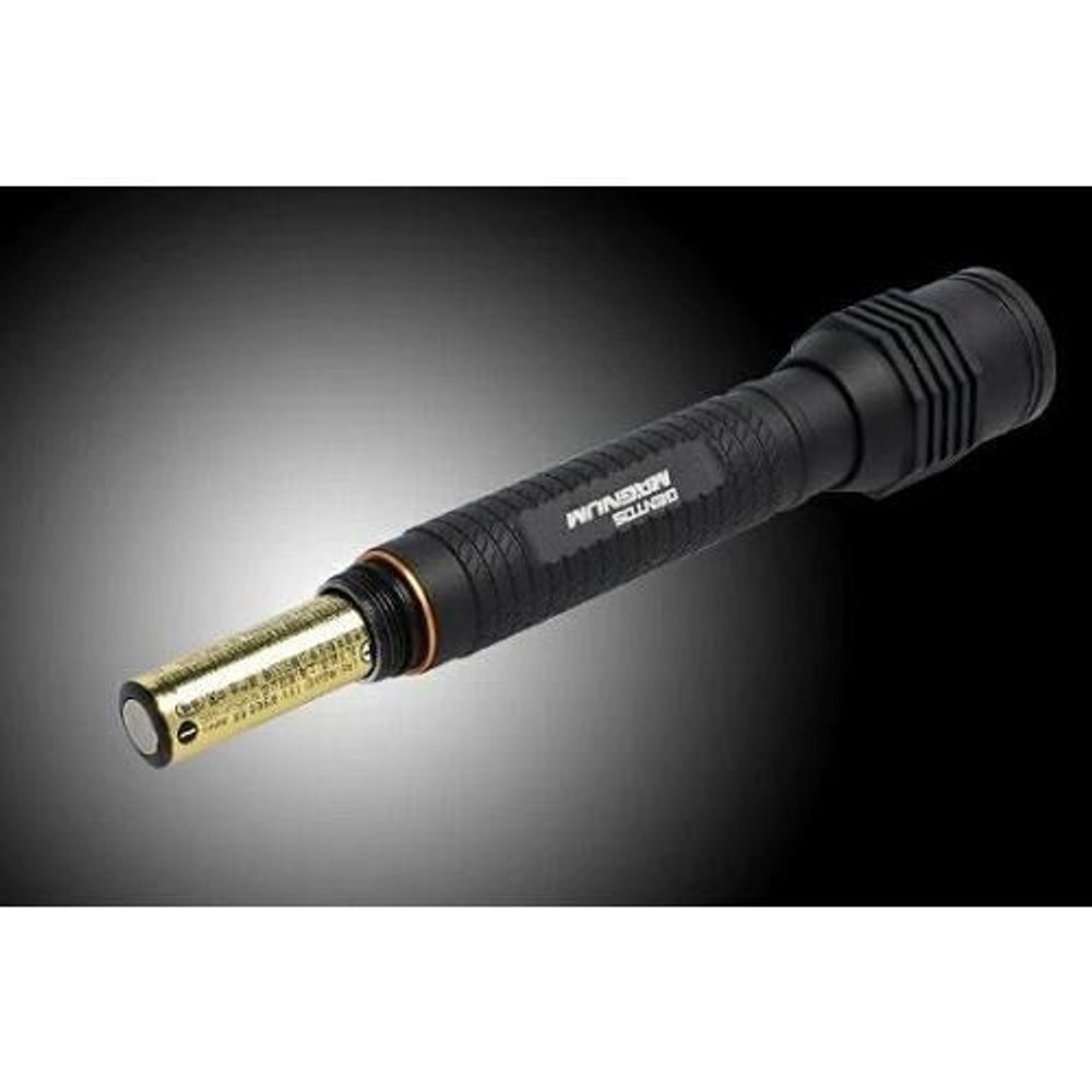 【在庫限り】ジェントス フラッシュライト マグナムシリーズ KDHT-2115, ブラック, φ32.3×160.4mm