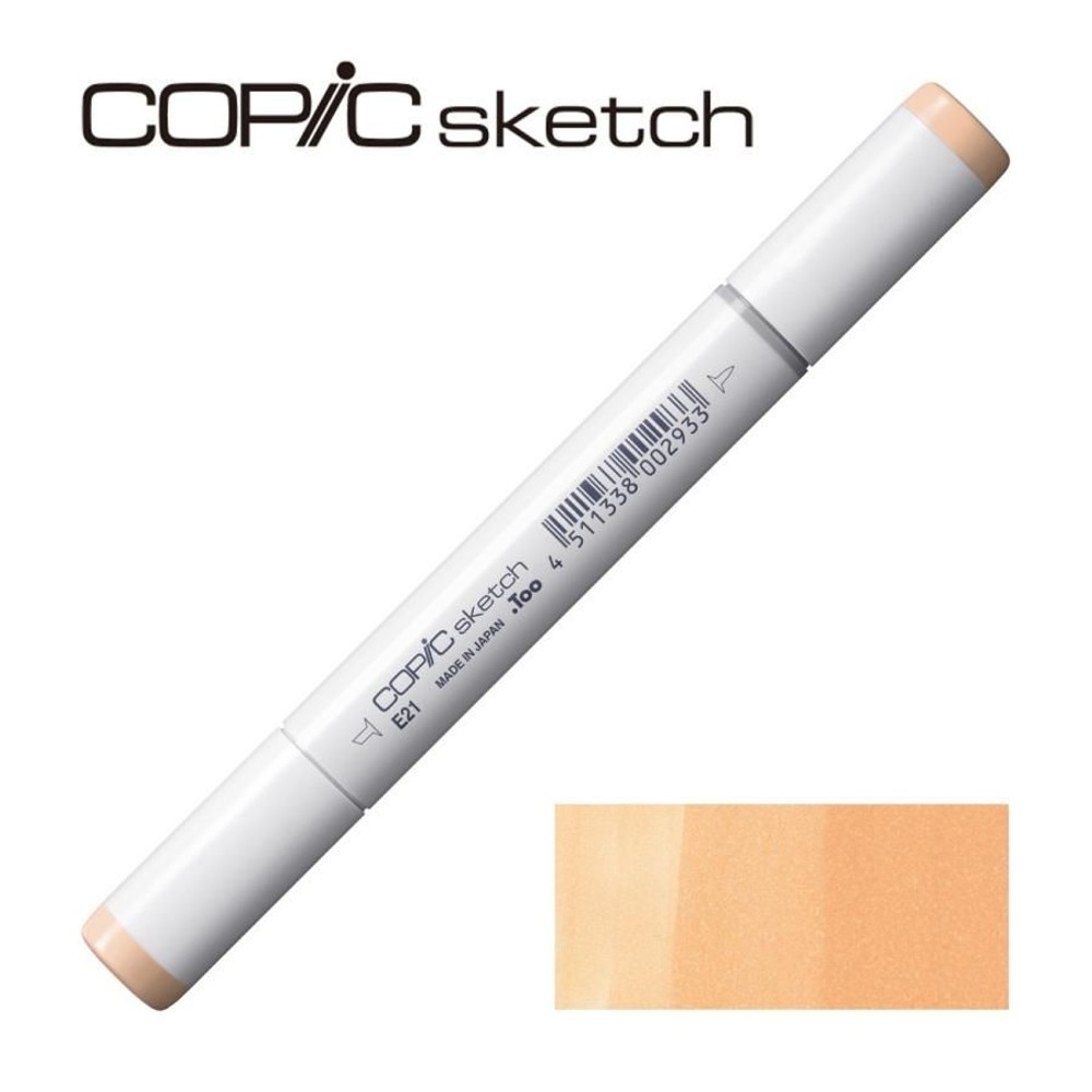 コピックスケッチ E21 ソフト・サン,  E21 ソフト・サン, スケッチ