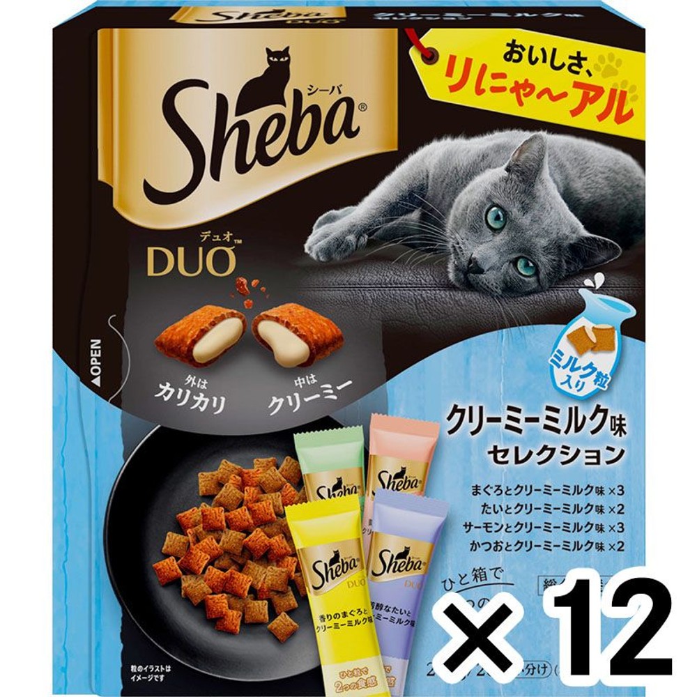 シーバデュオ　クリーミーミルク味200ｇ &times;12個セット, 200g, 12個セット