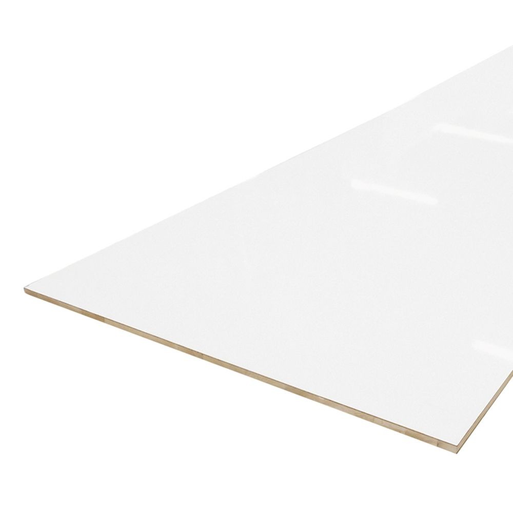 ポリランバー　約１８３０&times;９１５&times;１８ｍｍ　白ツヤあり, 白ツヤあり, 915&times;1830&times;18mm