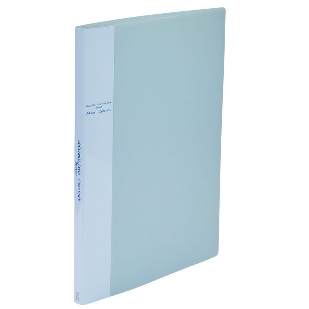 ウィザ WIZ'A ＳクリアブックＡ4サイズ 20ポケット, ピンク, 20ポケット