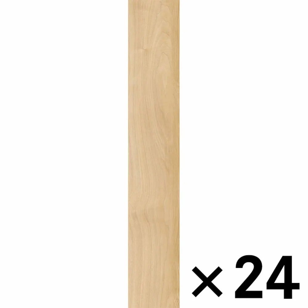 ゆかペタ  YKP109  ナチュラル &times;24個セット, ナチュラル, 約15&times;90ｃｍ