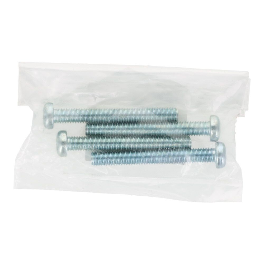 小ねじ　なべ　ユニクロ　Ｍ５&times;４０ｍｍ　４本入, シルバー, M5&times;40mm