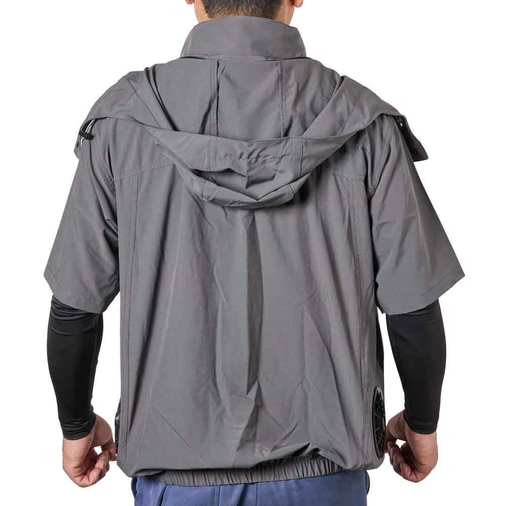 【2026年モデル】ウイザ　WIZ'A　アイストライアングル　フルセット　ベスト　チャコール, チャコール, Mサイズ