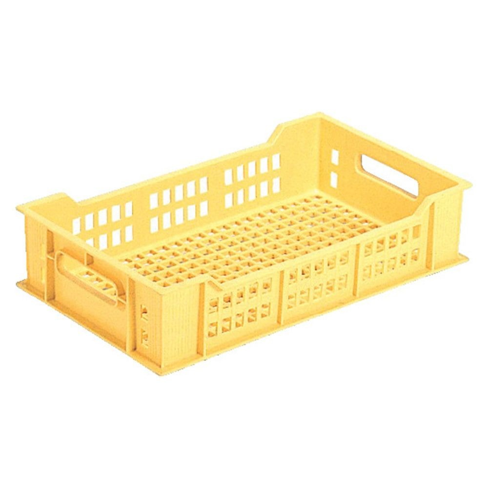 サンコー サンテナー B#12T イエロー 101205-00 &times;10個セット【メーカー直送・代引不可】【法人限定】, イエロー, 10P