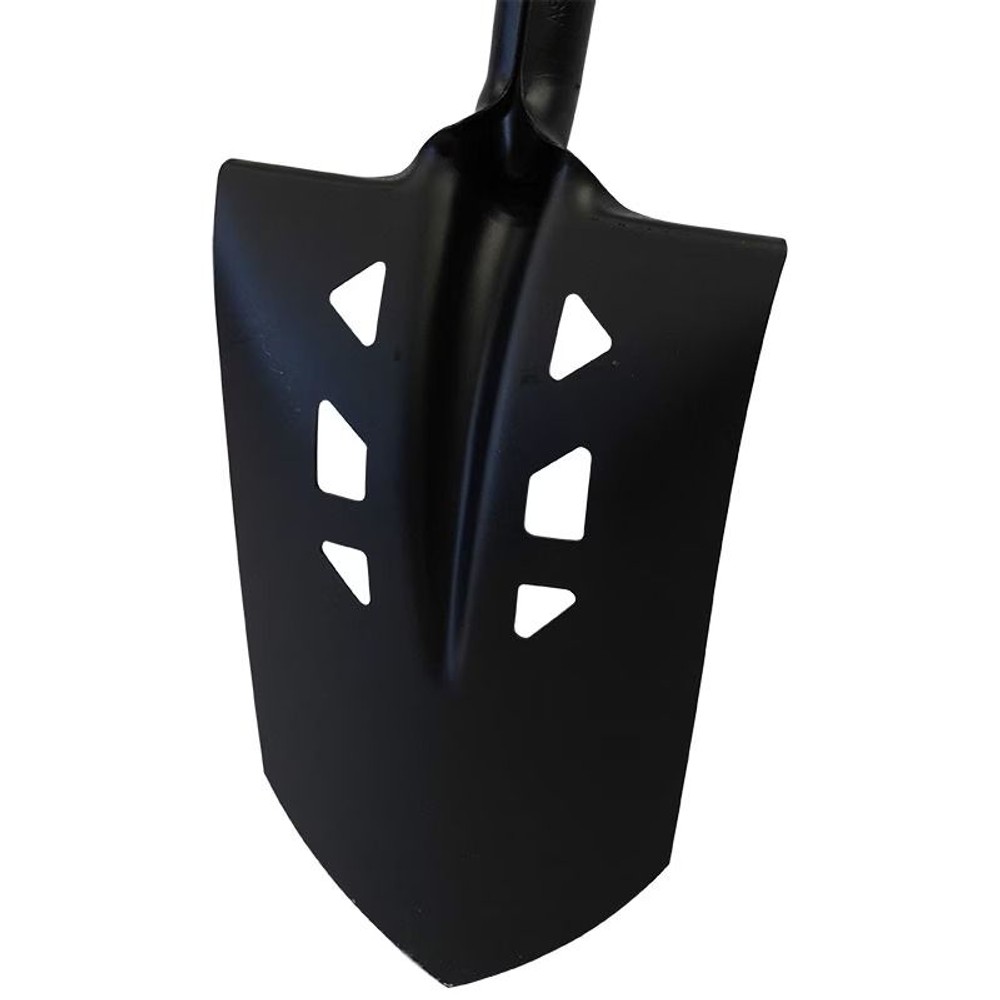 金象ＰＲＯ　ショベル丸　穴明スリムＰ柄, 黒, NO.213