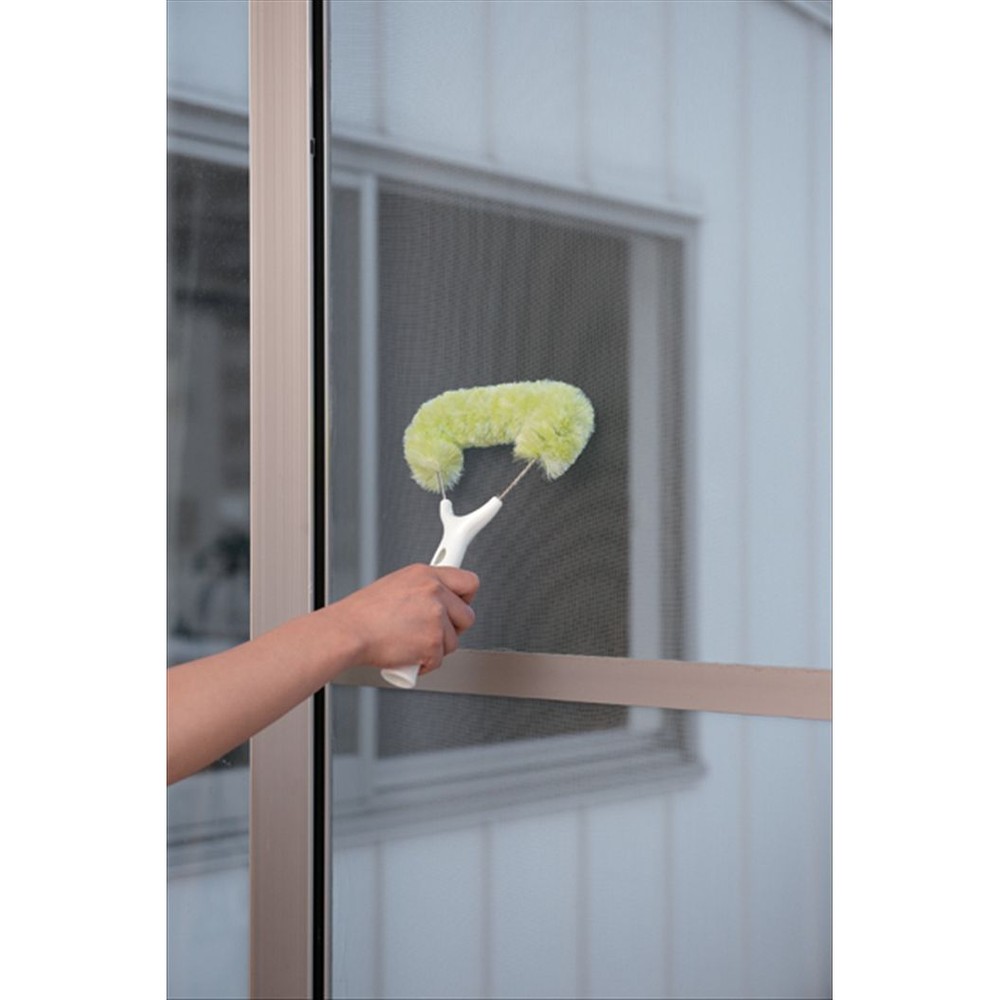 網戸すっきりバスポンくん柄付　グリーン, グリーン, 柄付