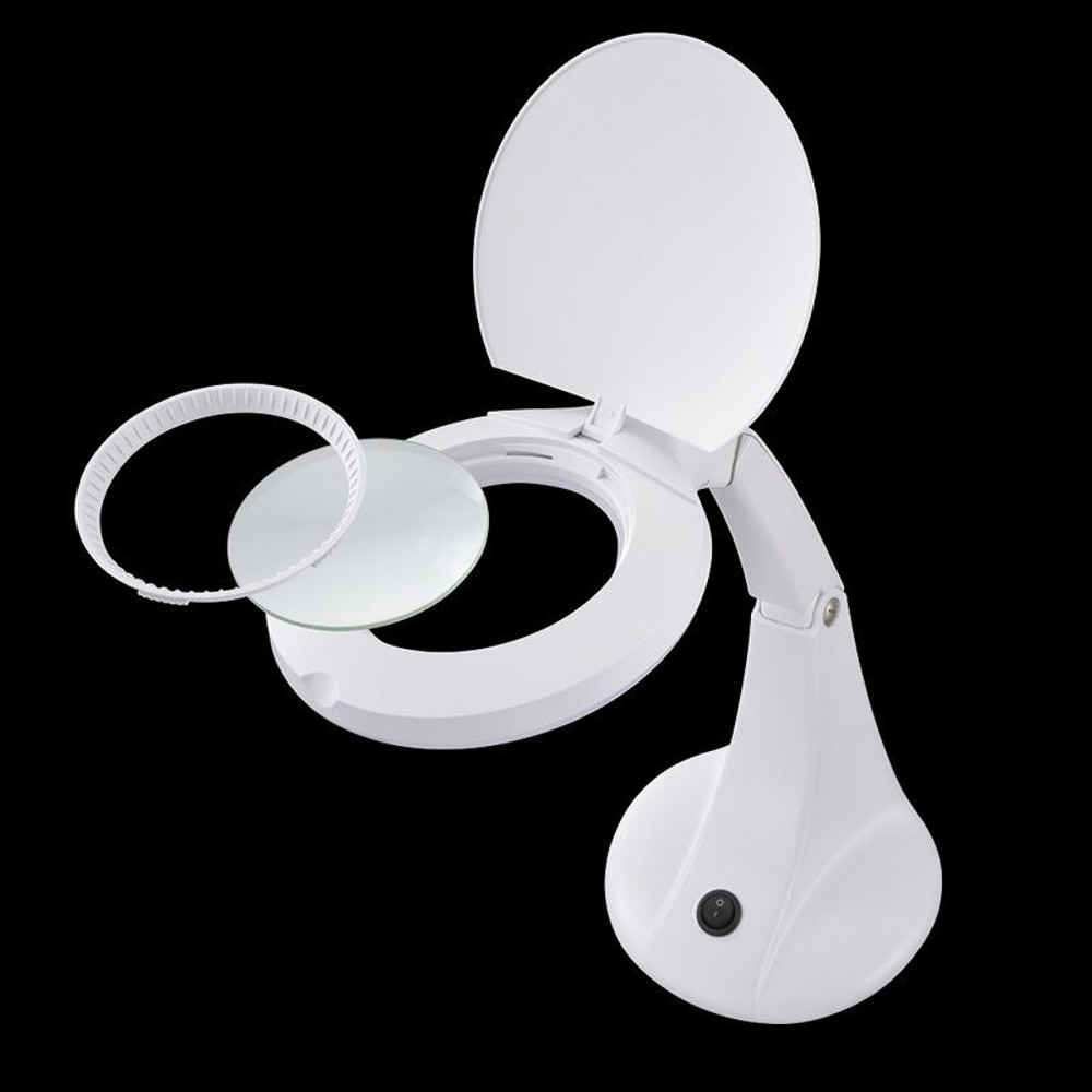 ＯＨＭ　ルーペ付ＬＥＤスタンドライト　ＤＳーＬ30ＢーＷ, その他カラー１, その他サイズ１