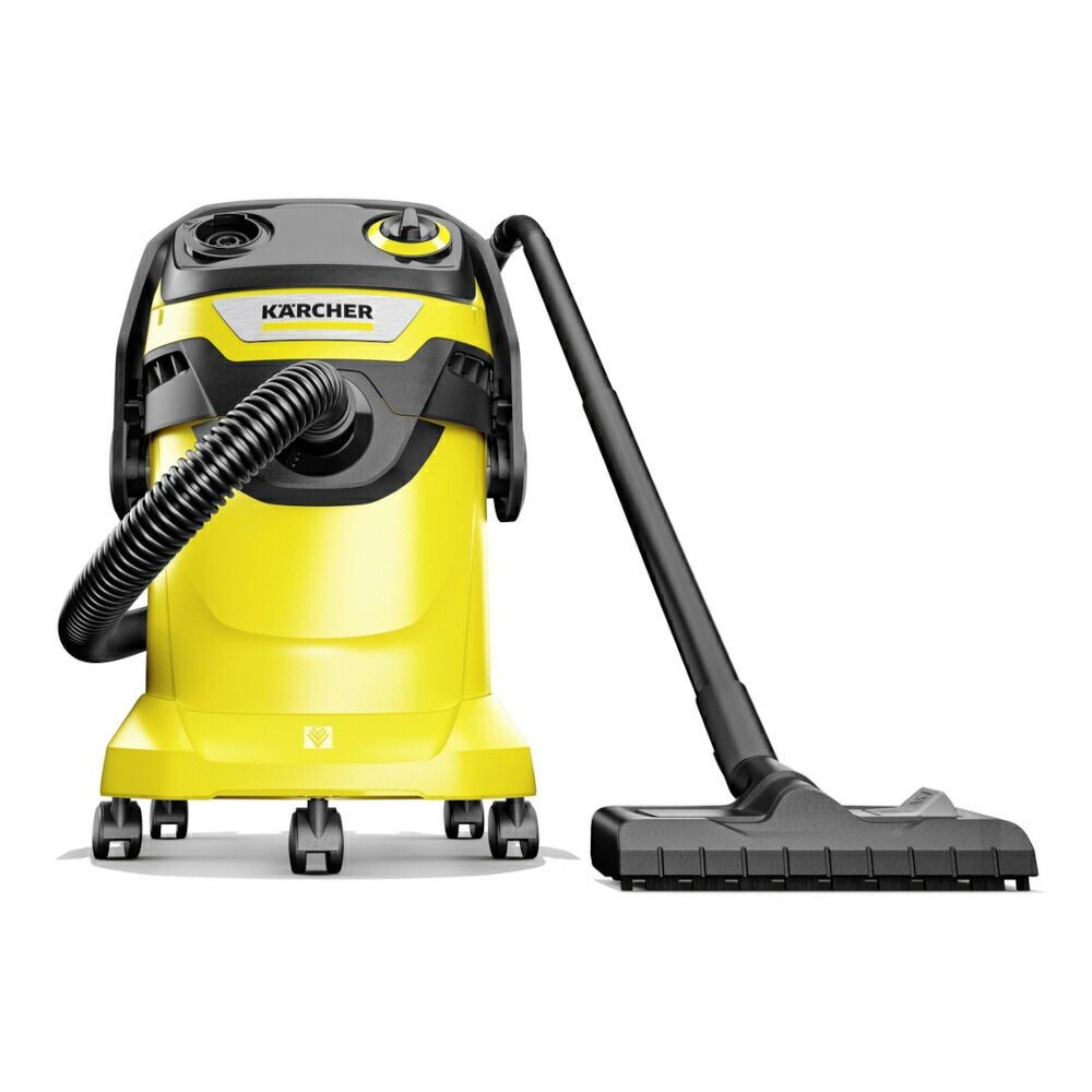 ケルヒャー乾湿両用バキュームクリーナーＷＤ5Ｖ, イエロー, 25L