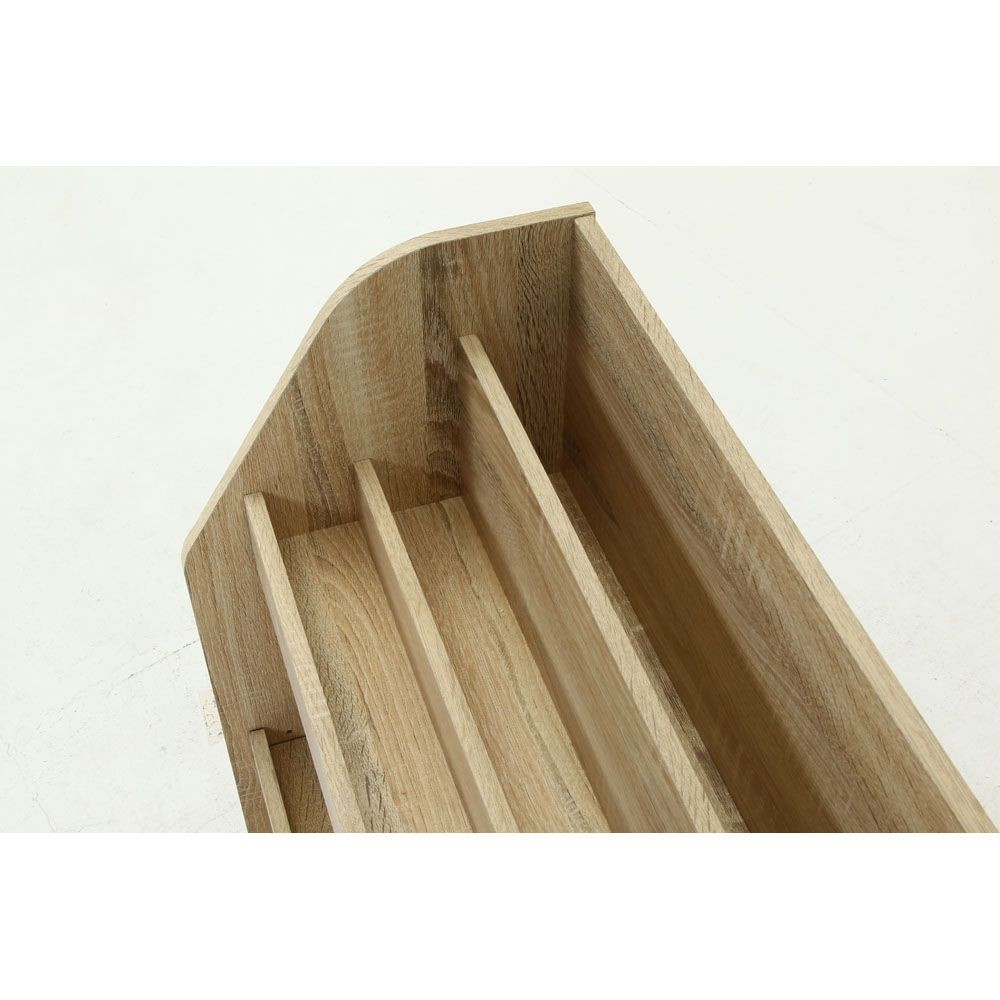 不二貿易 ブックラック　８０幅　オーク【メーカー直送・代引不可】, オーク, 幅830mm×奥行295mm×高さ800mm