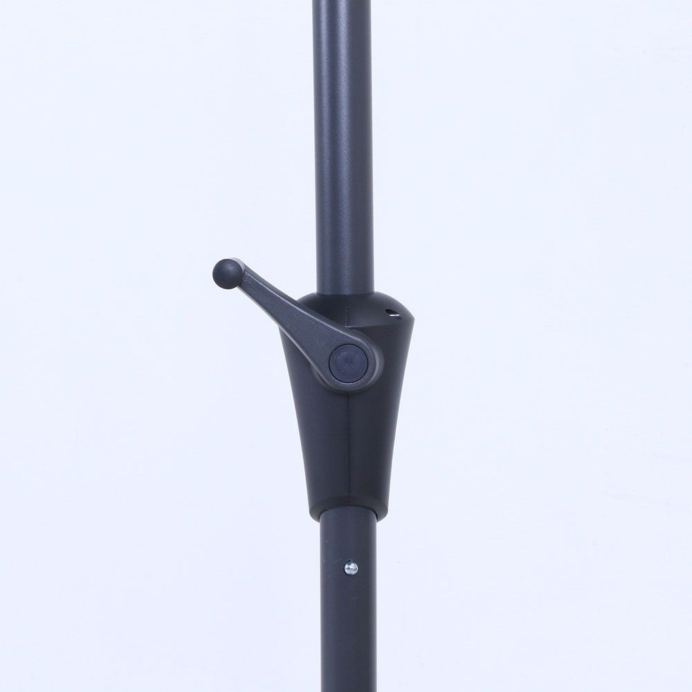 不二貿易  半円パラソル, アイボリー, 直径約2.7m