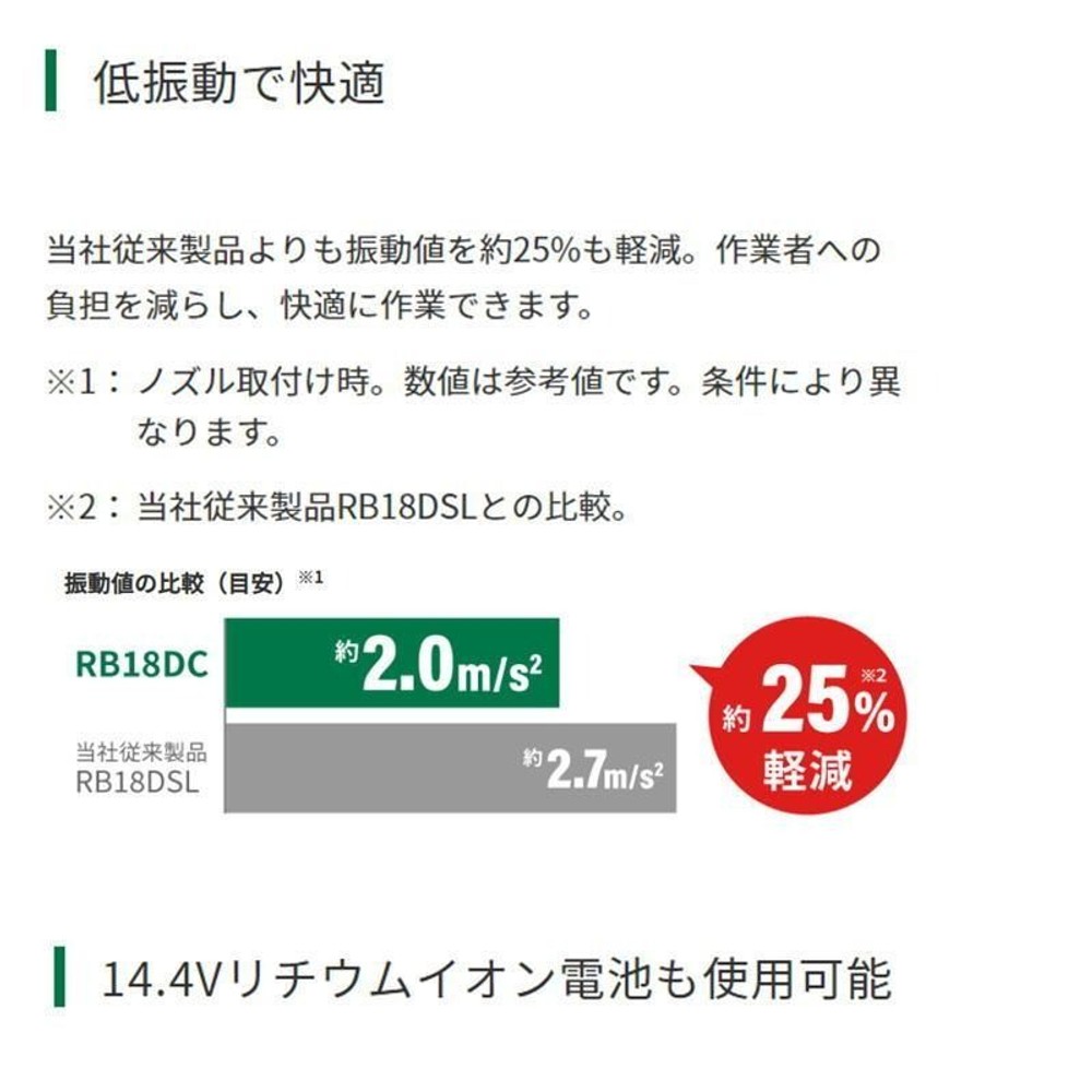 【数量限定・店頭陳列品】ハイコーキ コードレスブロワ RB18DC（NN） 本体のみ, グリーン, 本体のみ