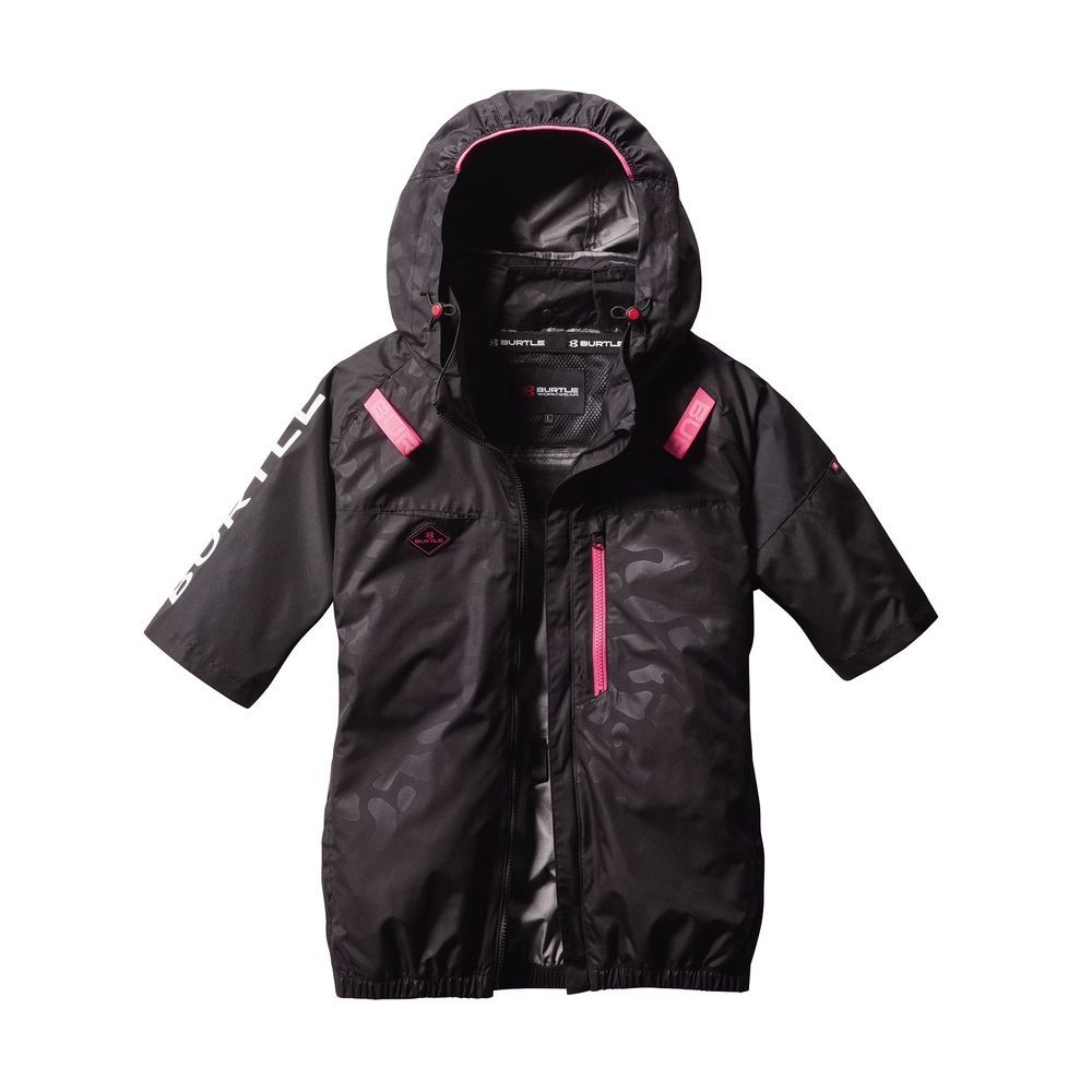 新作 BURTLE 空調服 カモフラブラック XXL サイドファン 2066 新作 BURTLE 空調服 カモフラブラック XXL サイドファン 2066